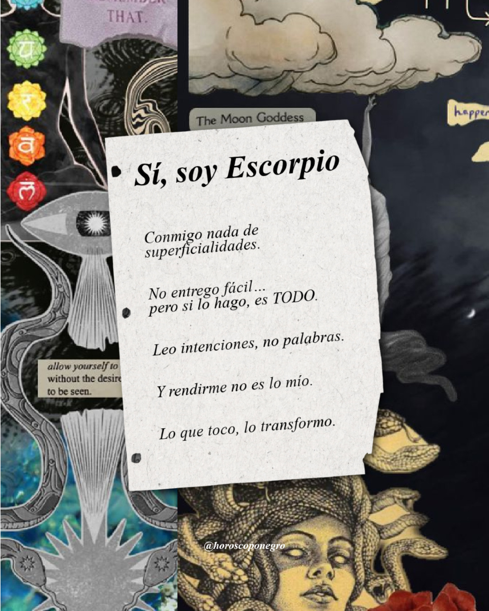 Escorpio vibes ✨
