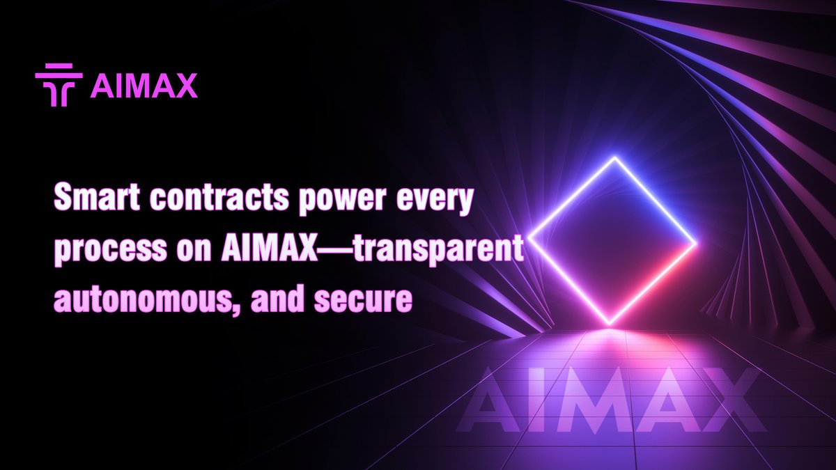 AiMaX_web3's tweet photo. Everything on @AiMaX_web3 is rule-based, code-enforced, and public.

💡 #Smartcontracts automate #mining, #staking, and #RWA processes—no hidden hands, no #centralized control.

Trust the system, not people.

🔗 https://t.co/AYsD2pUO7Q

#Decentralization #web3 #Crypto #AIMAX #mining #RWA #web3mining