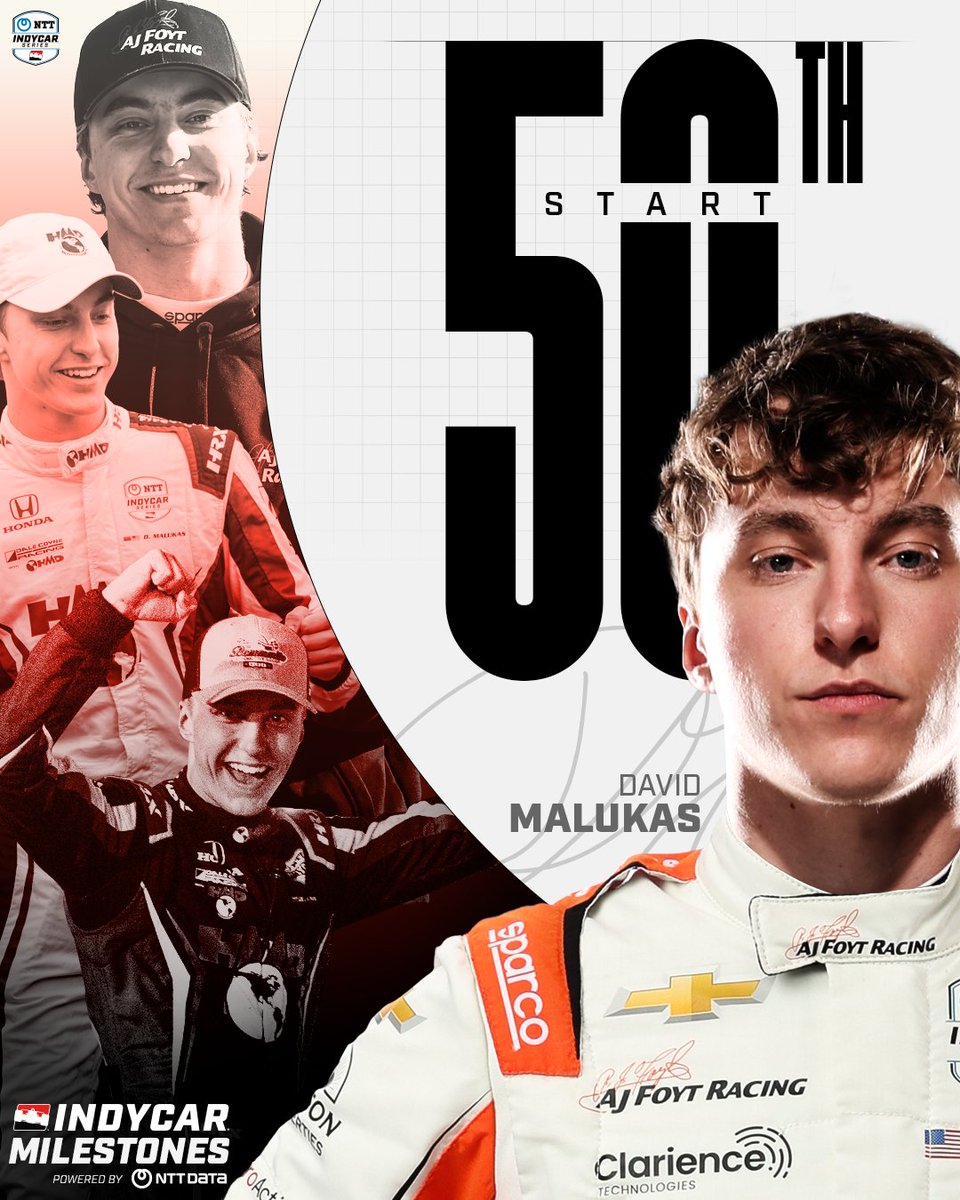 In his 50th #INDYCAR start, <a href="/malukasdavid/">David Malukas</a> finishes P2 in the #Indy500 😏👏