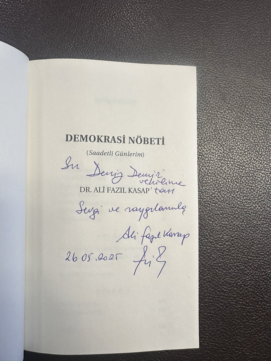 Saadet Partisi milletvekili Hasan Bitmez’in hayatını kaybetmesiyle, Meclis'teki grubunun düşmesi ve parti grubunun TBMM’de yeniden teşekkül edilmesi için Saadet Partisi’ne geçen CHP Kütahya Milletvekili Ali Fazıl Kasap’ın o günleri kaleme aldığı kitap elime ulaştı. Vekilimiz