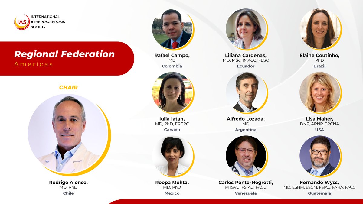 Introducing the next Regional Federation - Americas.

Regional federations help IAS by strengthening relationships &amp; collaborations with IAS members and facilitating new relationships between IAS and relevant organizations with similar objectives.

This group of doctors is