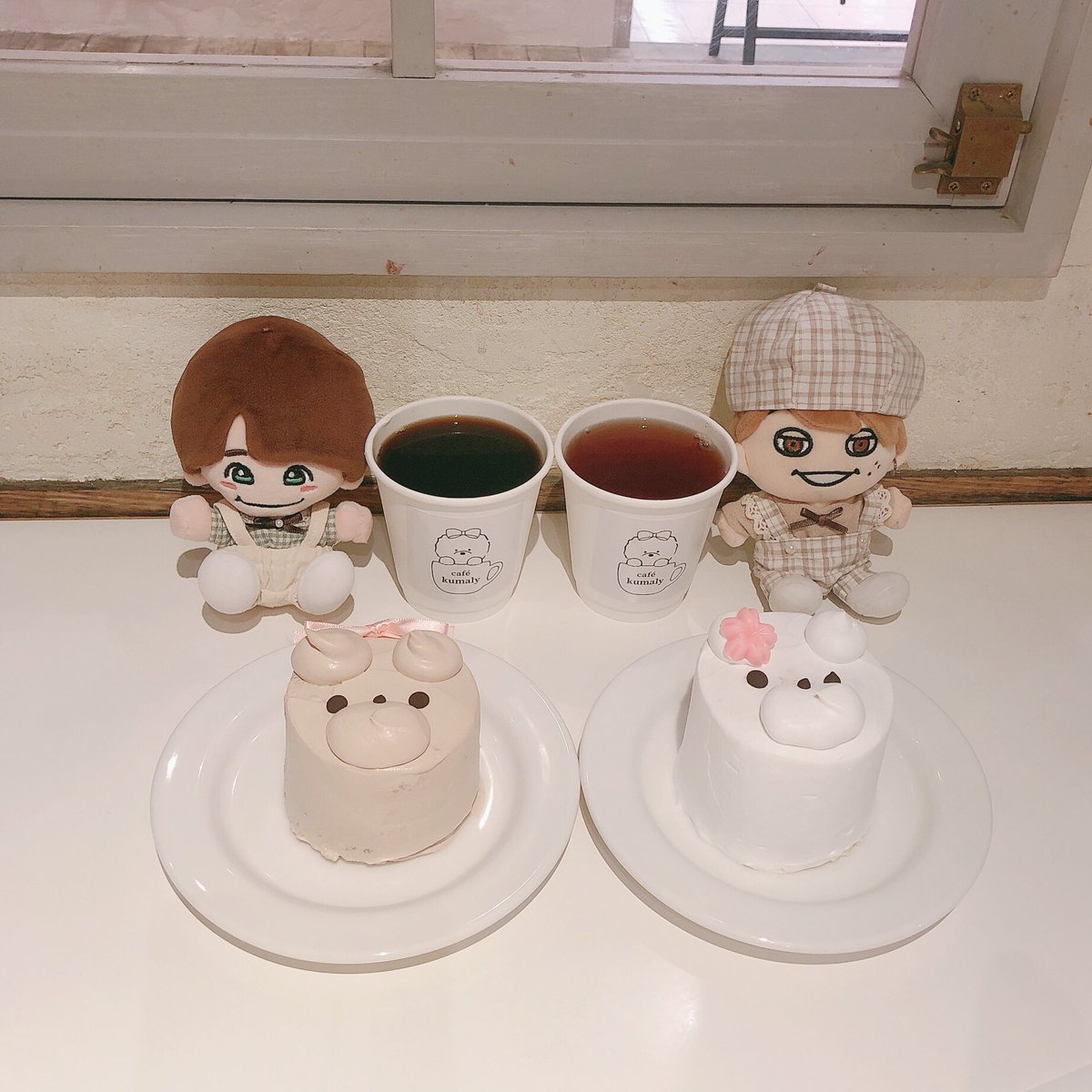 na__7k's tweet photo. いつもかわいいカフェを探してくれる、おーくら担！
かわいい！おしゃれ！！✨

ただ甘いもの食べすぎて、帰る前にマック寄った🍟← https://t.co/xAueKlQa5V