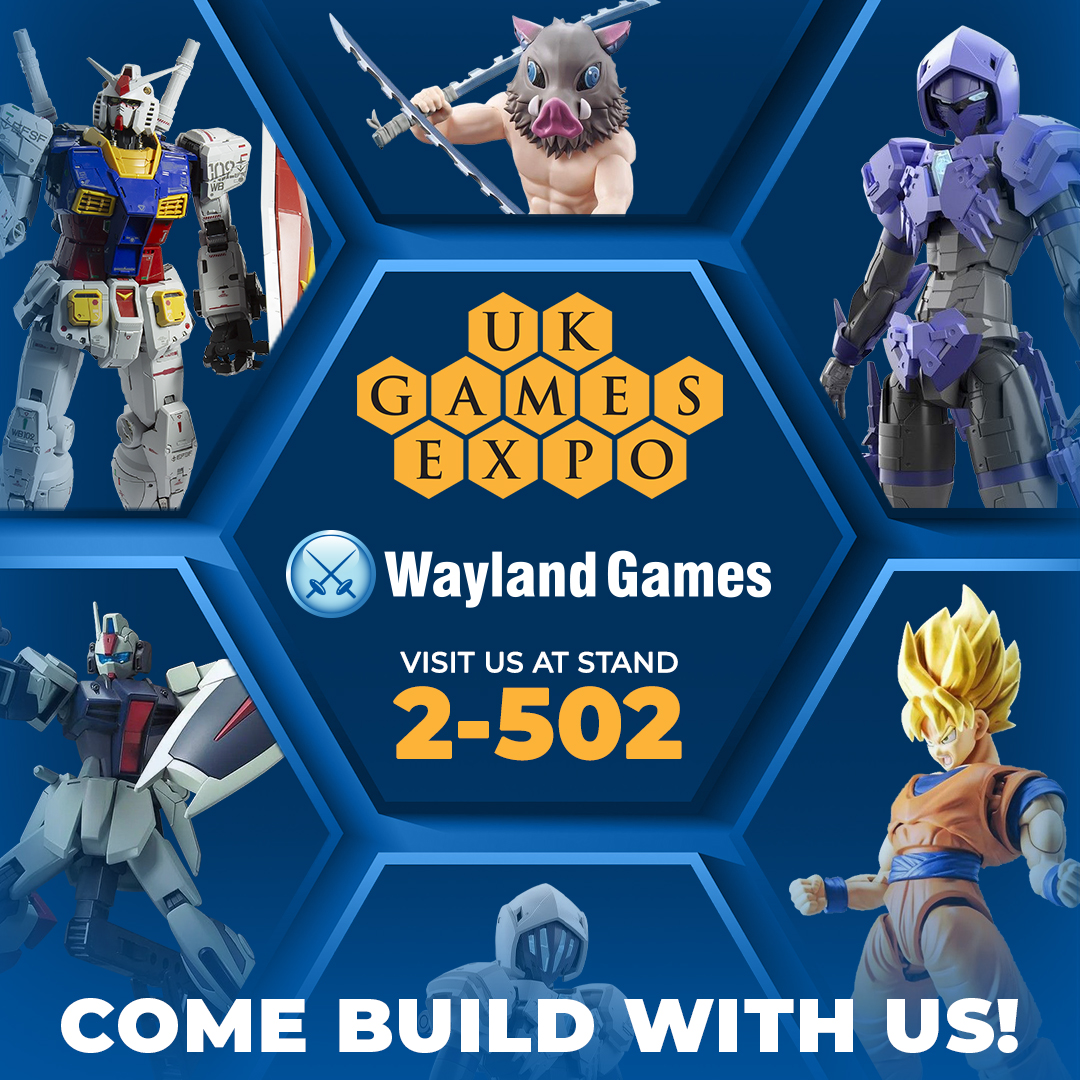 Join us at stand 2-502 where you can build a Bandai Gundam kit and take it home!
#UKGamesExpo #UKGE25 #bandai_hobby_uk #tabletophobby