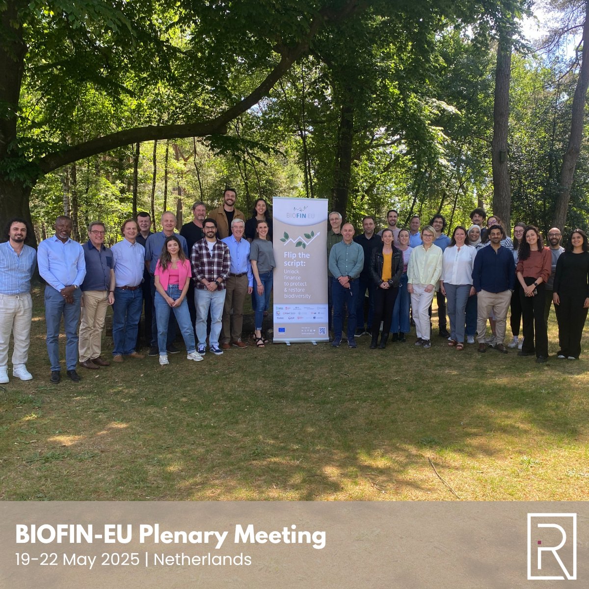 RainnoEU's tweet photo. 🌿At the @biofin_eu Plenary in the Netherlands, 13 partners from 10 countries met to protect &amp; restore #biodiversity using #finance.  

#Rainno’s team shared updates on the project’s communication &amp; dissemination strategy &amp; future plans.  

Learn more: https://t.co/ZvpAFFgZZS https://t.co/2I4aUIVxCQ