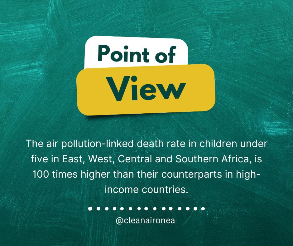 The air pollution-linked death rate in children under five in East, West, Central &amp; Southern Africa, is 100 times higher than their counterparts in high-income countries. In Malawi, we are co-creating &amp; developing a national roadmap with funding from <a href="/UChiEnergy/">Energy Policy Institute at UChicago</a> to address this.