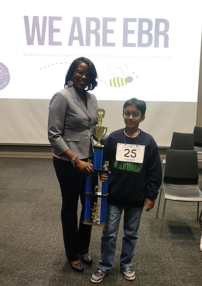 Naqeeb Mohammad Hossain, who just completed the sixth grade at Glasgow Middle, will be participating in the Scripps National Spelling Bee, which is set for Tuesday through Thursday in Maryland.

Visit spellingbee.com/watch and enter ZIP code on how to watch.

#WeAreEBR