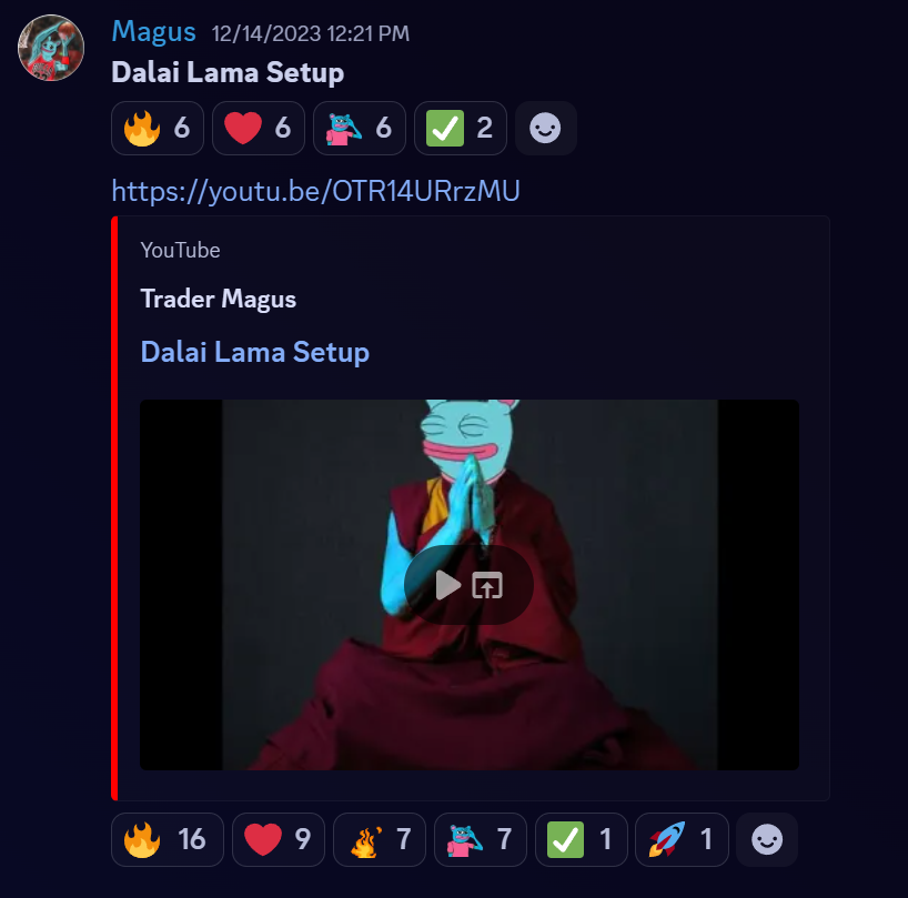 TraderMagus's tweet photo. When BTC has momentum, this is my most profitable setup consistently over the years

Study the Dalai

I have three full videos on the topic in @TheParagonGrp https://t.co/Gy0i09hBXN