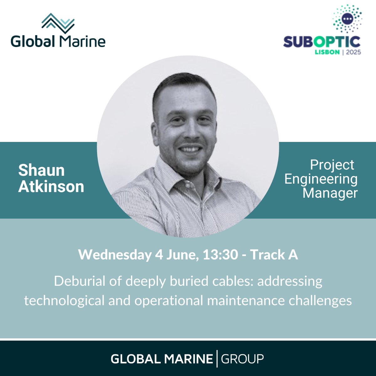 GMSL_Ships's tweet photo. Are you looking to understand more about the challenges of cables deburial, particularly for deeply buried cable

Join our Project Engineering Manager Shaun SubOptic 20205, Lisbon, Weds 4th June at 13:30. https://t.co/jjrWUxe71h