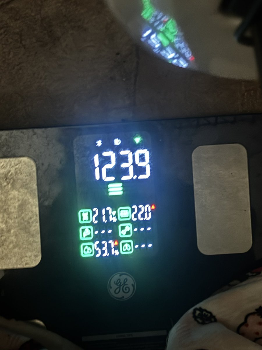 im almost exactly 4lbs away from gw! (1.8kg)