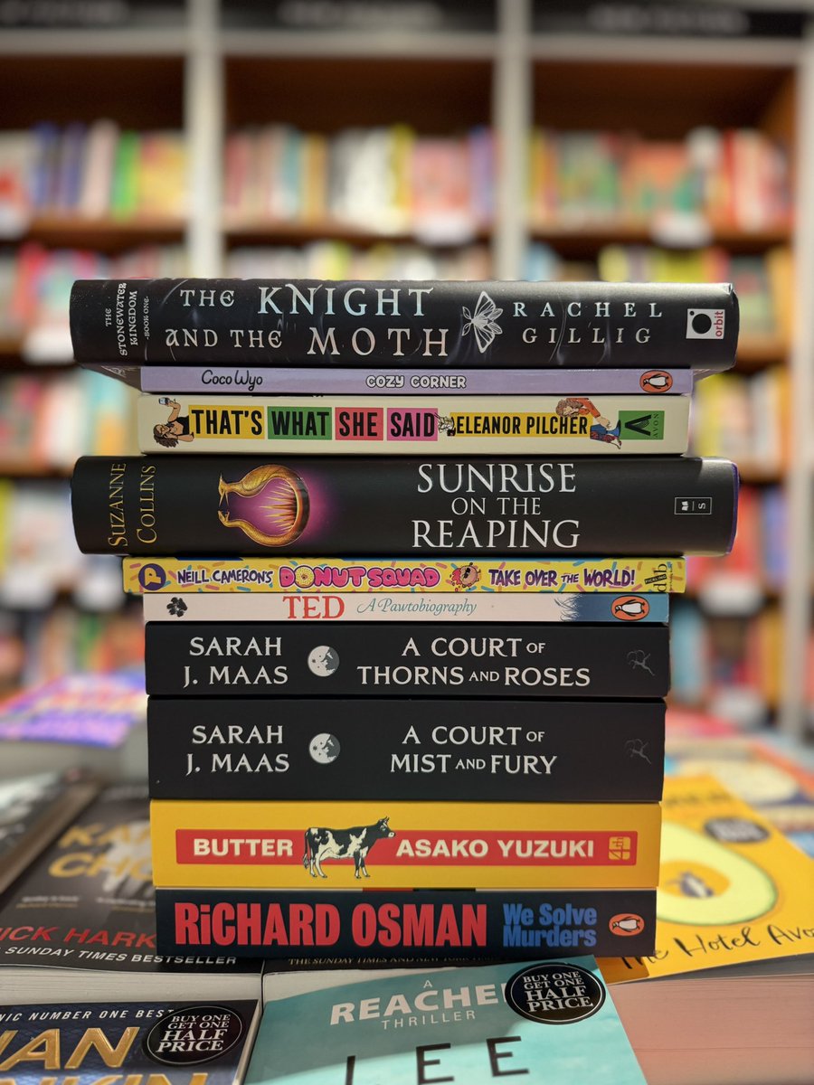 Here are our bestselling books of last week! ✨📚