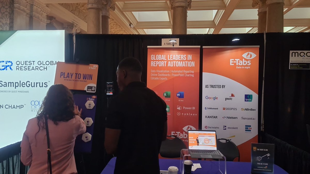Day One at CRIC Canada has begun! ✨
We’re all set up and ready to meet you at Booth 3 today.
Drop by to discover exclusive insights on how Report Automation can help you save time and cut costs. Find out more: e-tabs.com/newsevents/e-t… 😇
#criccanada #cricconference #cric #MRX