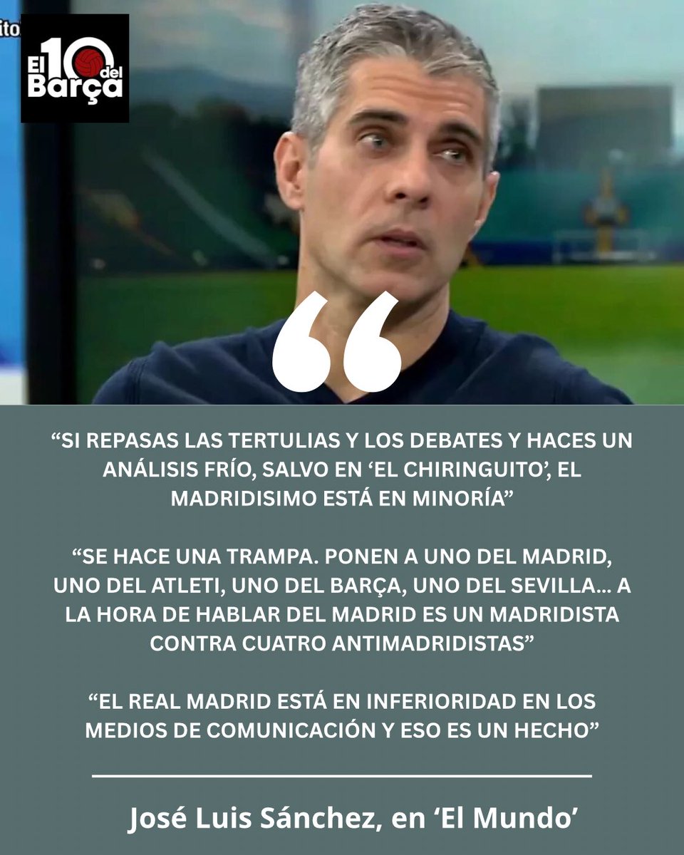 ¿Qué te parecen las palabras de José Luis Sánchez?

#fcbarcelona #fcblive