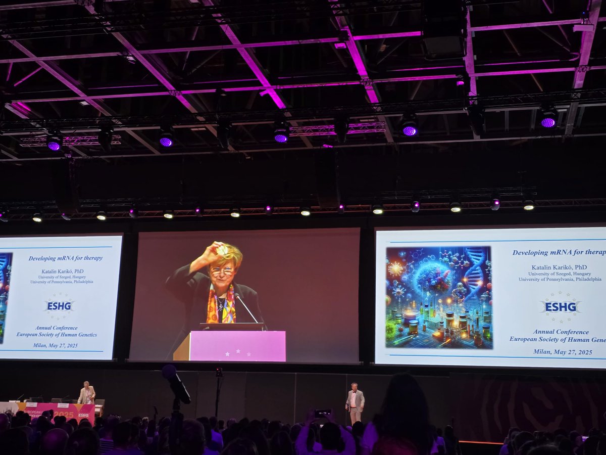 CNAG (@cnag_eu) on Twitter photo ✨There’s no better way to close #eshg2025 than with the brilliant Mendel Lecture by <a href="/kkariko/">Katalin Kariko</a>
🧬Great days full of networking, and new opportunities in #HumanGenetics
📅 See you next year in Gothenburg!
💬 Until then, feel free to get in touch with us: projectmanager@cnag.eu ✨There’s no better way to close #eshg2025 than with the brilliant Mendel Lecture by <a href="/kkariko/">Katalin Kariko</a>
🧬Great days full of networking, and new opportunities in #HumanGenetics
📅 See you next year in Gothenburg!
💬 Until then, feel free to get in touch with us: projectmanager@cnag.eu