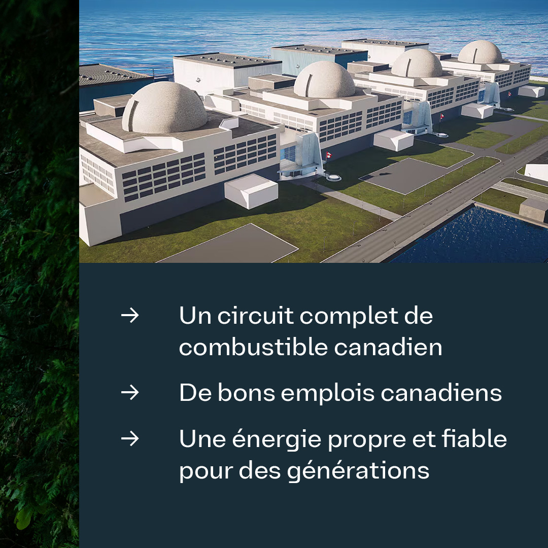 Canadians4CANDU's tweet image. Voici à quoi ressemble l'indépendance énergétique 🇨🇦
Les réacteurs CANDU fonctionnent avec de l'uranium naturel extrait ici même en Saskatchewan - aucun enrichissement n'est nécessaire. Cela signifie moins de dépendance à l'égard de fournisseurs étrangers, des coûts moins élevés…