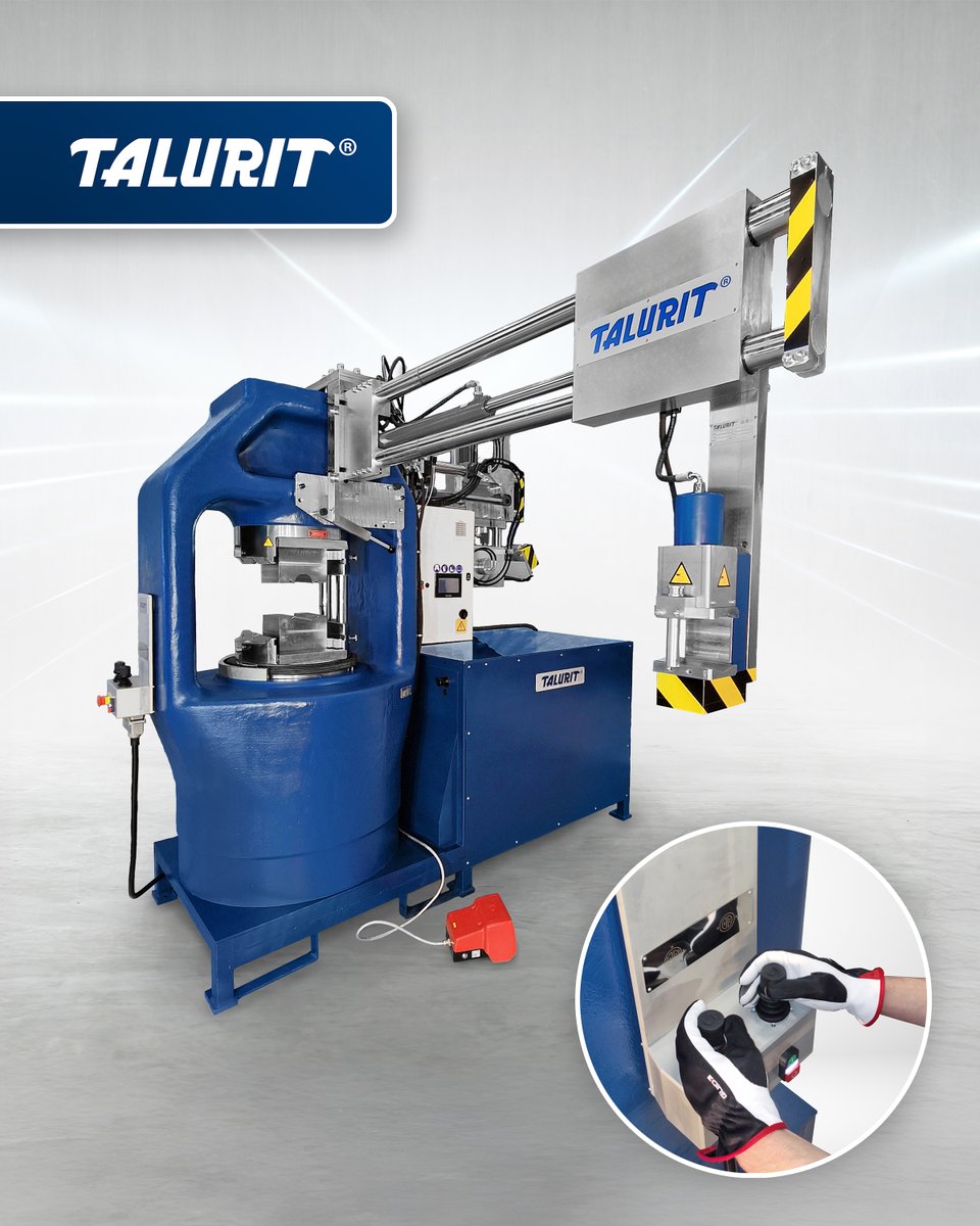 The RBS 90 rigging device takes safety &amp; efficiency to the next level when swaging large-diameter wire ropes. Compact, powerful, &amp; retrofit-ready — it is your ticket to smarter workflows and improved precision. Interested? ✔️ talurit.com | #Talurit #wirerope #rigging