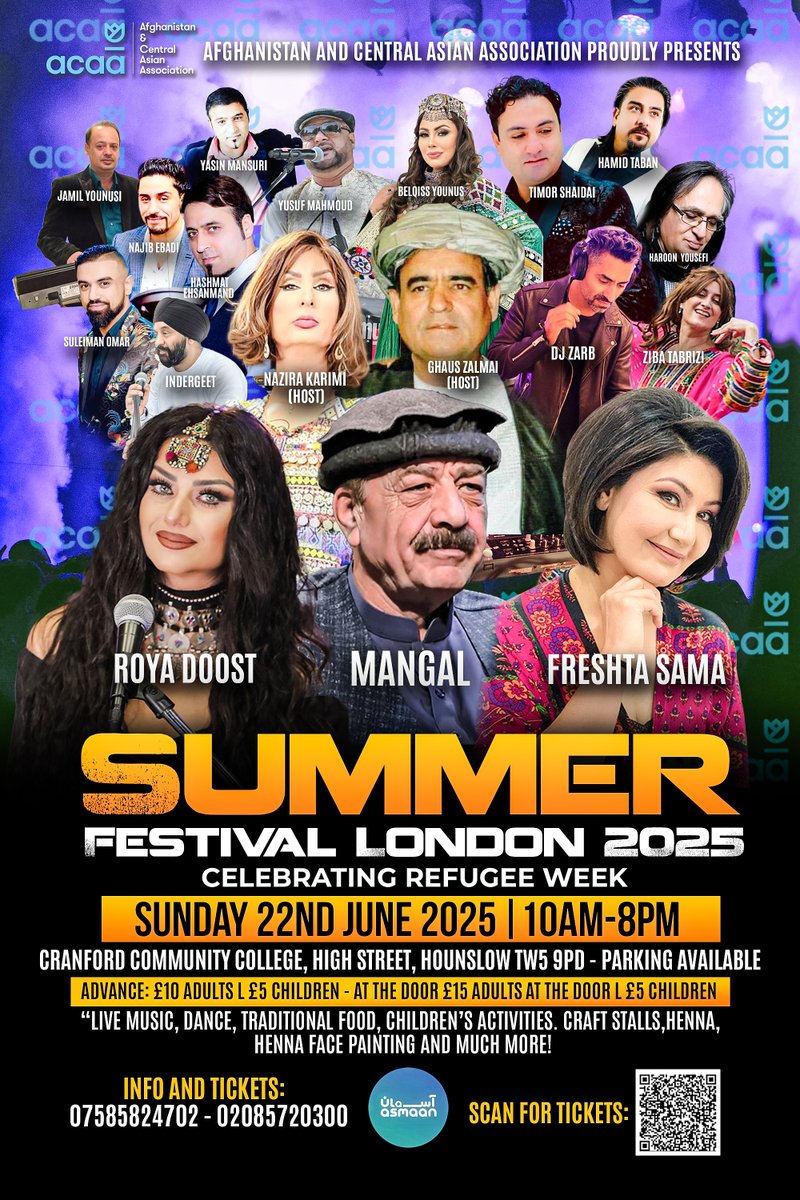 🎉 Join everyone at the Hounslow Mela &amp; Festival on June 21–22!

🌍 Celebrate culture, enjoy delicious food, and dance to live music!

Don’t miss this vibrant weekend of community and fun! #HounslowMela #CommunityVibes #FestivalFun