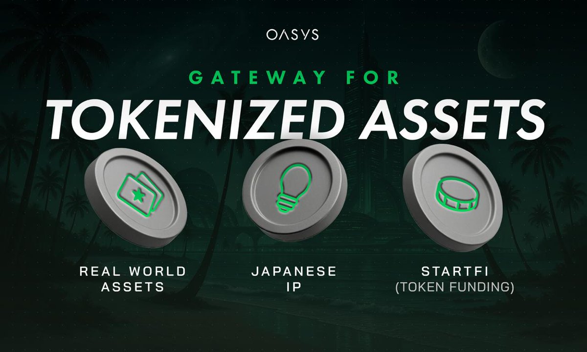 Oasys is entering on its Phase 2 🤝

Our focus is not on chasing hype, but on delivering the essential infrastructure to integrate Gaming, Finance, and Real World Assets (RWA) to coexist seamlessly in one place.

This next chapter builds on everything we learned through gaming