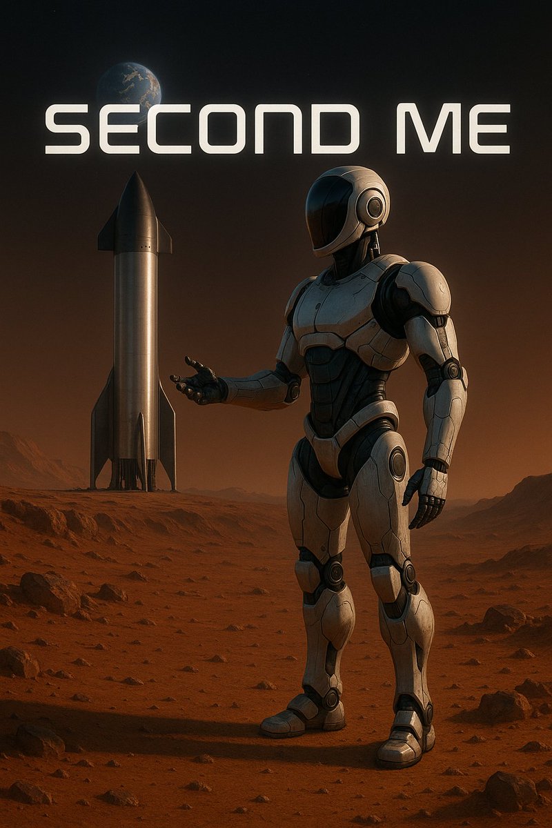 I won’t go to Mars myself.
I’ll send my Second Me—built with Mebot, living in Optimus.
Let it walk the red dust, feel the alien sun.
I’ll sit on Earth, and see Mars through its eyes.
The future is delegation. The future is Me, Elsewhere.