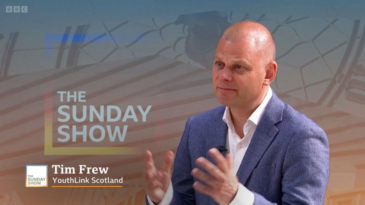 🗣️ Our CEO Tim Frew joined BBC Scotland’s Sunday Show this weekend to talk about youth violence, knife crime &amp; antisocial behaviour. Scotland's Justice Secretary agreed that youth work is a vital part of the solution.

Learn more &amp; watch the interview ➡️ bit.ly/4dDGTWY