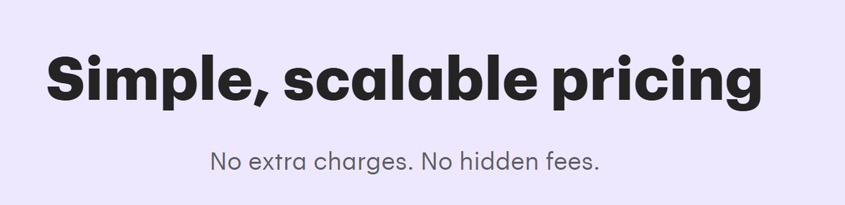 Hey <a href="/pandadoc/">PandaDoc</a> - remember when this statement on your pricing page was true? Just got an email from your that starting June 2nd there will be extra charges and fees.