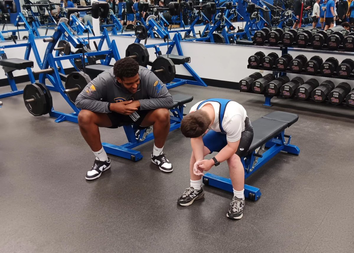 Pitt Football (@pitt_fb) on Twitter photo Last week, we had the privilege of hosting the <a href="/SOPennsylvania/">𝗦𝗽𝗲𝗰𝗶𝗮𝗹 𝗢𝗹𝘆𝗺𝗽𝗶𝗰𝘀 𝗣𝗔</a> Powerlifting Competition. 🏋️
It was an incredible display of strength, determination, and heart by the competitors. 💪
Thank you for inspiring and sharing your moment with us. 💙💛
#WeNotMe #H2P Last week, we had the privilege of hosting the <a href="/SOPennsylvania/">𝗦𝗽𝗲𝗰𝗶𝗮𝗹 𝗢𝗹𝘆𝗺𝗽𝗶𝗰𝘀 𝗣𝗔</a> Powerlifting Competition. 🏋️
It was an incredible display of strength, determination, and heart by the competitors. 💪
Thank you for inspiring and sharing your moment with us. 💙💛
#WeNotMe #H2P
