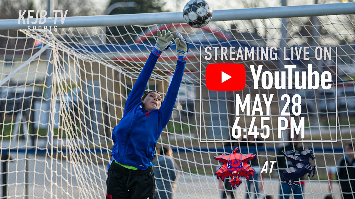 ⚽︎ Match Day! Class 3A - Region 3 Semifinal for Girls <a href="/MHSBobcatSoccer/">Bobcat Soccer</a> on KFJB-TV!

🆚 <a href="/trhsroughriders/">Roosevelt Activities</a> 
⌚️ Prematch coverage begins at 6:45 pm
🎙️ <a href="/TVBrandonLewis/">Brandon Lewis</a> &amp; Dylan Does
 🖥️ YouTube.com/@kfjbtv