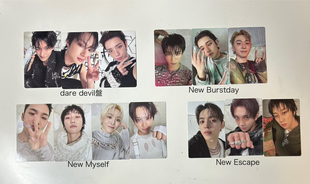 SEVENTEEN HAPPY BURSTDAY Carat盤 DAREDEVIL トレカ 封入特典 交換