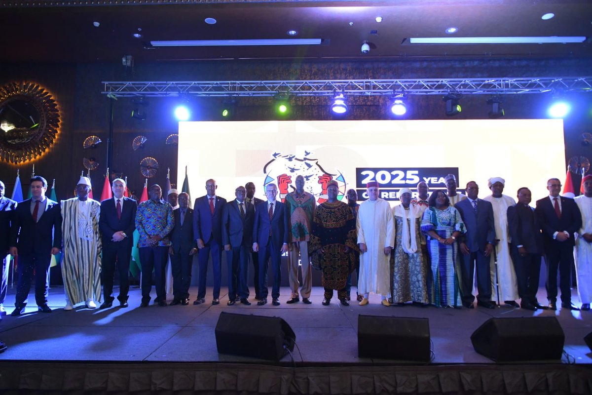 SESRIC participated in the reception organised by the African Diplomatic Corps on the occasion of the 62nd Anniversary of #AfricaDay Celebration, in Ankara, Türkiye.

The event was organised under the theme: "2025 – Year of Reparations: Justice for Africans &amp; People of African