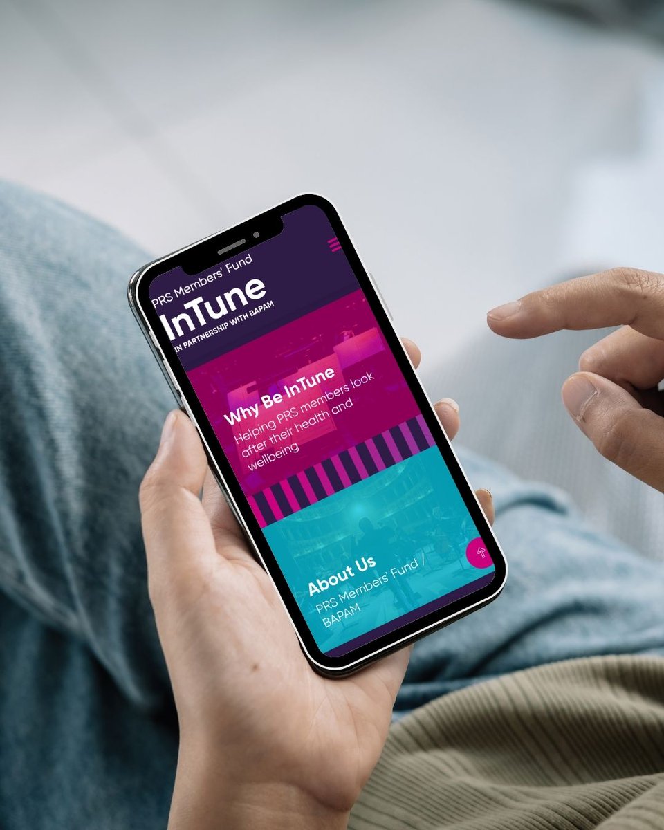 PRS Members' Fund (@prsfund) on Twitter photo PRS Members' Fund and <a href="/ukbapam/">BAPAM: Performing Arts Medicine</a> have been working hard on InTune - a first of it's kind digital health platform for music creators.
If you're coming to the <a href="/PRSforMusic/">PRS for Music</a> AGM on June 3, we'll be speaking at 4pm about the tool and how both organisations can support PRS members. PRS Members' Fund and <a href="/ukbapam/">BAPAM: Performing Arts Medicine</a> have been working hard on InTune - a first of it's kind digital health platform for music creators.
If you're coming to the <a href="/PRSforMusic/">PRS for Music</a> AGM on June 3, we'll be speaking at 4pm about the tool and how both organisations can support PRS members.