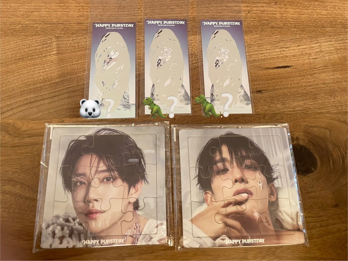 woaijunpi's tweet photo. SEVENTEEN セブチ HAPPY BURSTDAY ID パズル トレカ 交換 

【譲】画像1〜3

【求】同種ジュン
※スクラッチは通常盤封入トレカと交換🙆

◎同日発送による郵送交換希望
◎まとめての方優先
◎お返事にお時間をいただく場合があります

お気軽にお声がけください☺️ https://t.co/4JSHJM1PAX