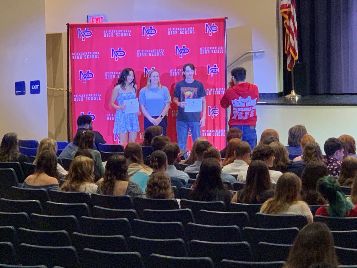 Honoring the incredible achievements of our seniors at the MP Senior Award Ceremony. Your hard work, heart, and hustle have paid off. <a href="/MPASDVikings/">Mount Pleasant Area School District</a>