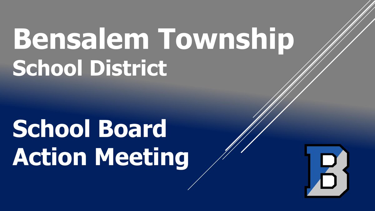 School Board Action Meeting tonight at 7:30 PM
View the agenda at: go.boarddocs.com/pa/bens/Board.…
Watch on LiveStream at: vimeo.com/showcase/96886…