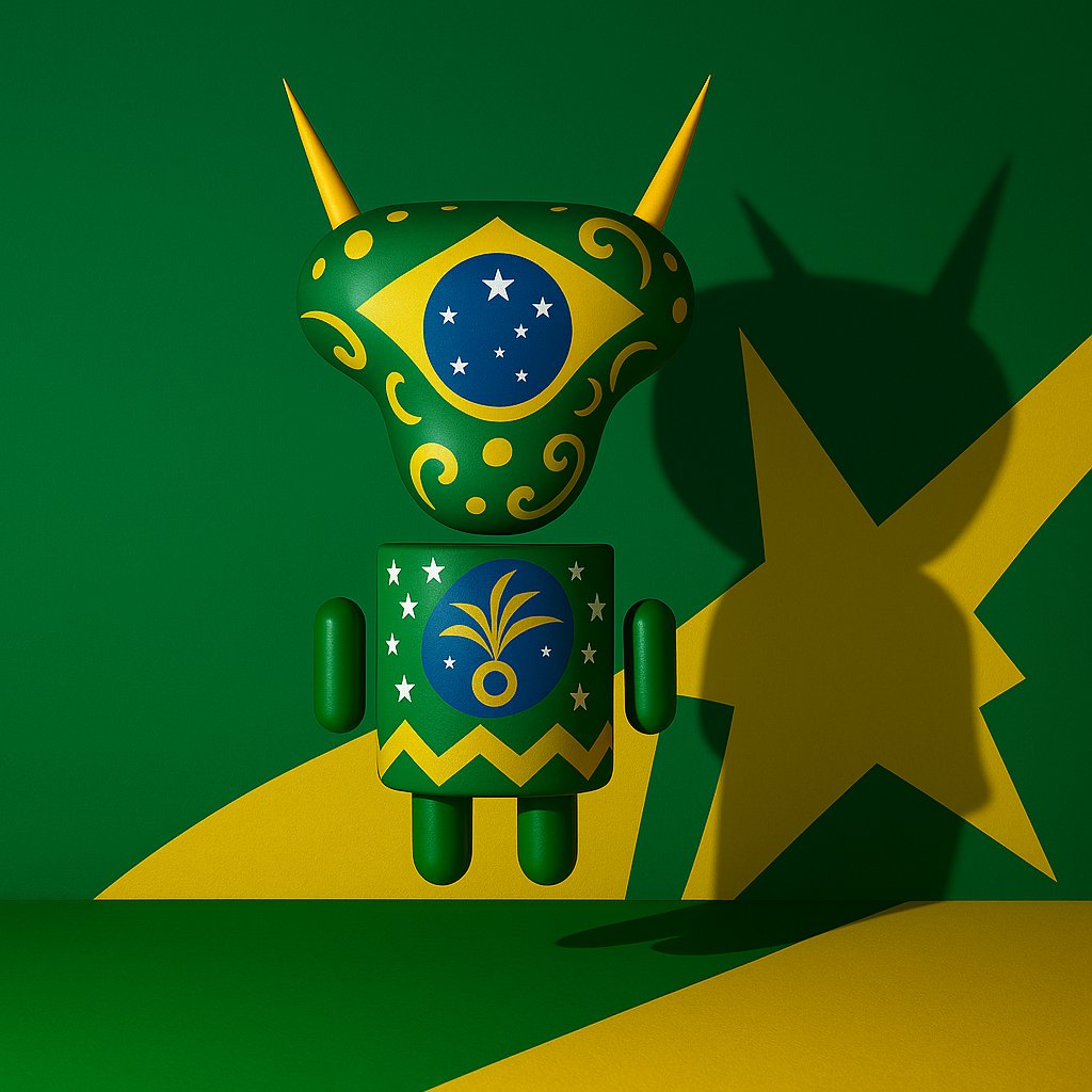 SG__creations's tweet photo. ๐ง๐ท Android Alien 2nd Edition โ Brazil Theme
Carnaval colors, jungle vibes, and intergalactic rhythm โ this alien's dancing through Brazil in style.
Samba meets sci-fi. ๐ด๐ธ
Listing soon on Rarible
#BrazilNFT #NFTDrop #Rarible #Web3Art #CryptoArt #AMAs #NFTCommunity #NFTs #art https://t.co/obFYBtESmb