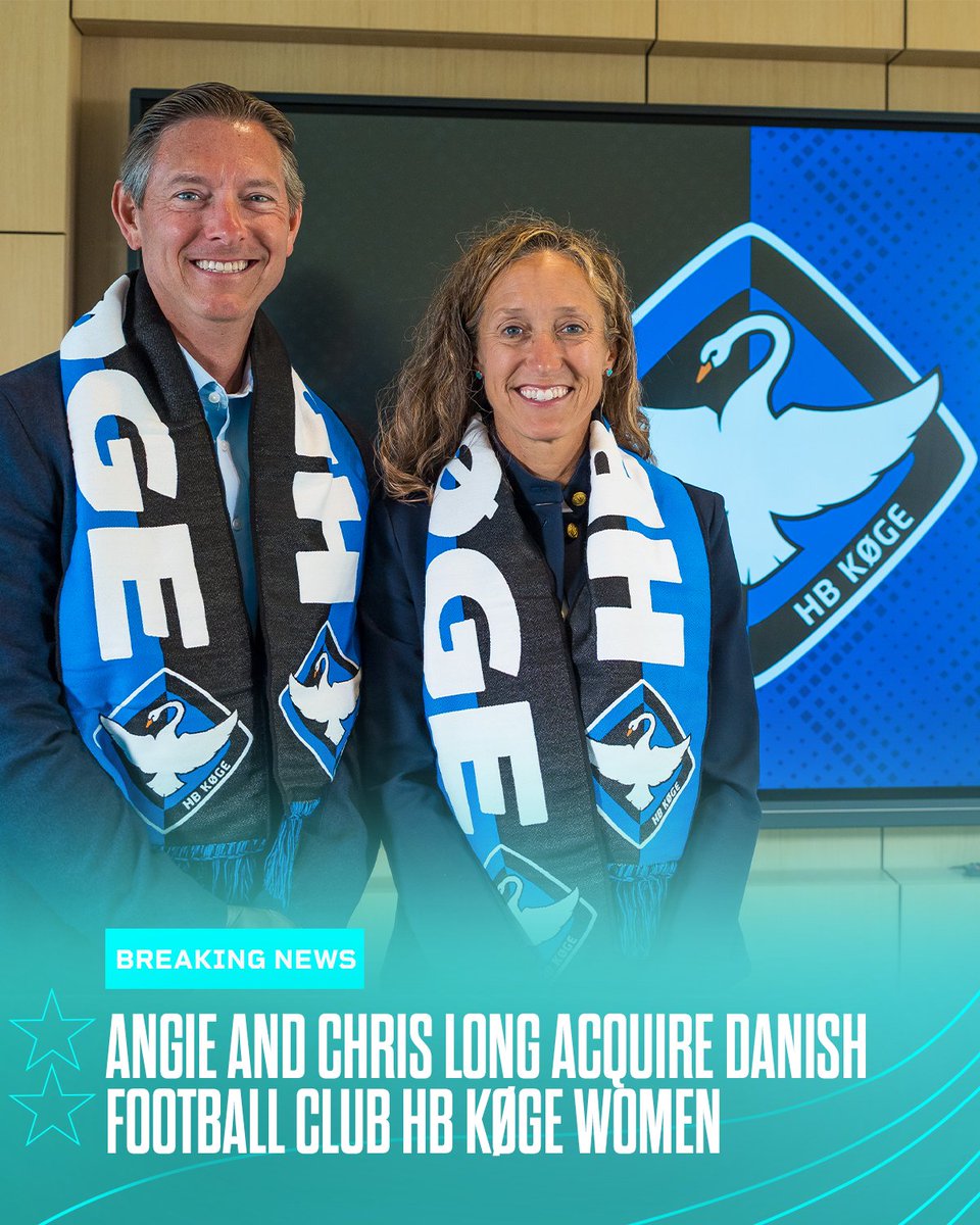 A historic investment in women’s football 👏

KC Current co-owners Angie and Chris Long have acquired Danish Football Club HB Køge Women (<a href="/hbkogedk/">HB KØGE</a>).