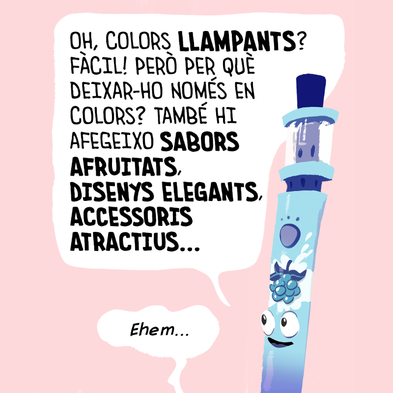 salutcat's tweet photo. 🌍 En el Dia Mundial Sense Tabac ens alineem amb el missatge de @WHO, i posem en relleu els perills dels nous formats com les cigarretes electròniques, que són la porta d'entrada al tabac convencional.

🚭 Nous productes, mateixes mentides.
#DiaMundialSenseTabac