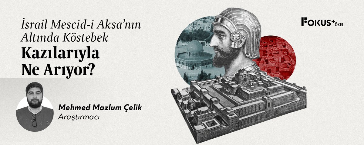 ➕ ÖZEL | İsrail Mescid-i Aksa’nın Altında Köstebek Kazılarıyla Ne Arıyor?

▪️ İsrail, 1980’lerden beri Mescid-i Aksa’nın altında gizli tüneller kazıyor
▪️ Amaç, Süleyman Mabedi’ne dair bir kalıntı bulmak ve Aksa’nın yıkımına meşruiyet sağlamak
▪️ Şimdiye kadar bu tür bir