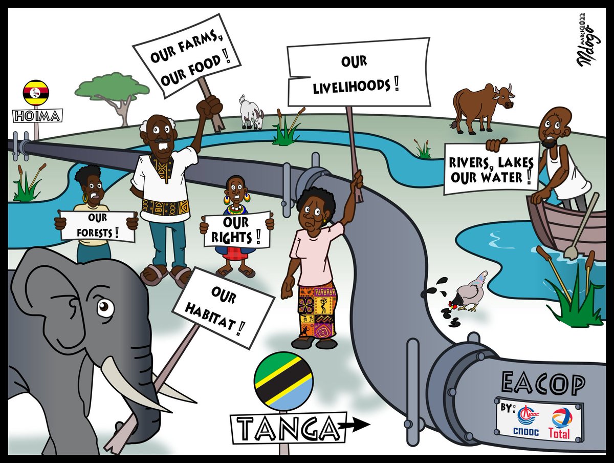 Brianomutianga's tweet photo. TotalEnergies and France face significant international pressure and legal challenges from environmental and human rights organizations due to the project's climate and social impacts. They have to stop a pipeline in Uganda & Tanzania.
#StopEACOP
#FreeKCB11
#KCBComplicity https://t.co/4kZwi8ASND
