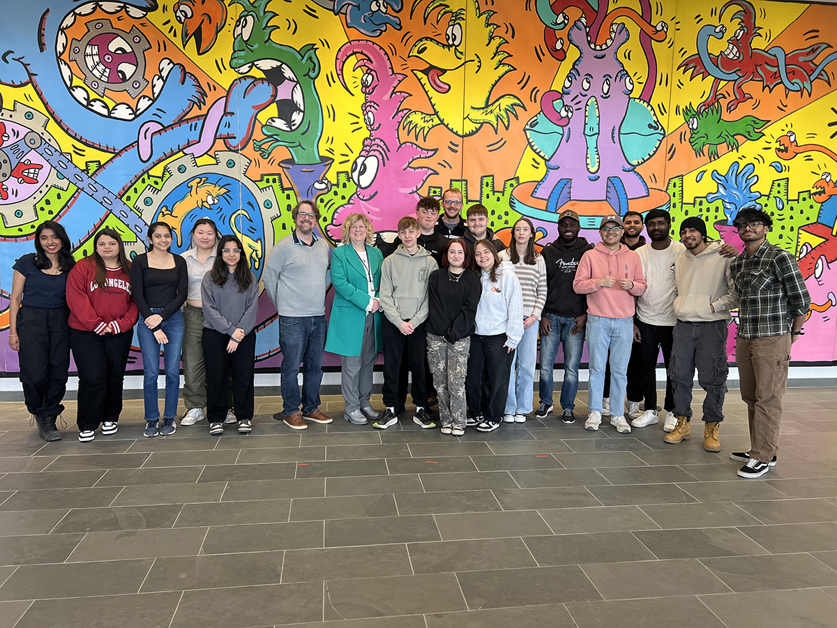 .<a href="/HumberPoly/">Humber Polytechnic</a> students and faculty took part in a hackathon exploring how spatial technology such as virtual and augmented reality and AI can support aging populations.

Read more in Humber Today: bit.ly/3T0tZZr