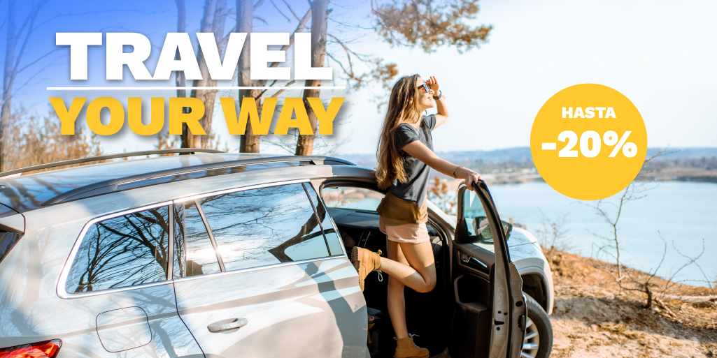 Con Centauro 💛 y Premium 🙌 muévete a tu ritmo, sin preocupaciones 😎 

En coche 🚗 no se te escapa ningún plan: disfrutas del destino y del trayecto. Reserva directamente en centauro.net y viaja con cero estrés 🚀