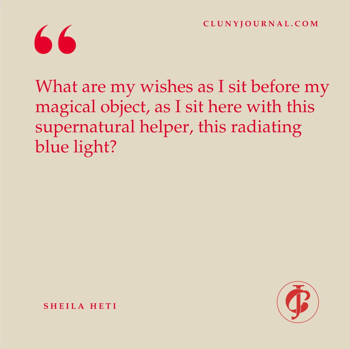 In part one of her new essay series, Sheila Heti turns to folklore to understand her relationship with her computer.

The Spirit in the Blue Light, up now clunyjournal.com/p/spirit-in-th…