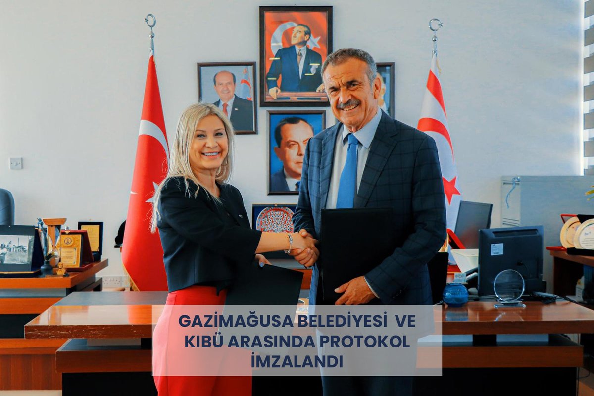 CWUOfficial's tweet photo. GAZİMAĞUSA BELEDİYESİ İLE KIBRIS BATI ÜNİVERSİTESİ ARASINDA İŞ BİRLİĞİ PROTOKOLÜ İMZALANDI

Gazimağusa Belediyesi ile Kıbrıs Batı Üniversitesi arasında, kentin gelişimine ve öğrencilerin aktif katılımına olanak sağlayacak önemli bir iş birliği protokolü imzalandı. https://t.co/teaRJq9MpN