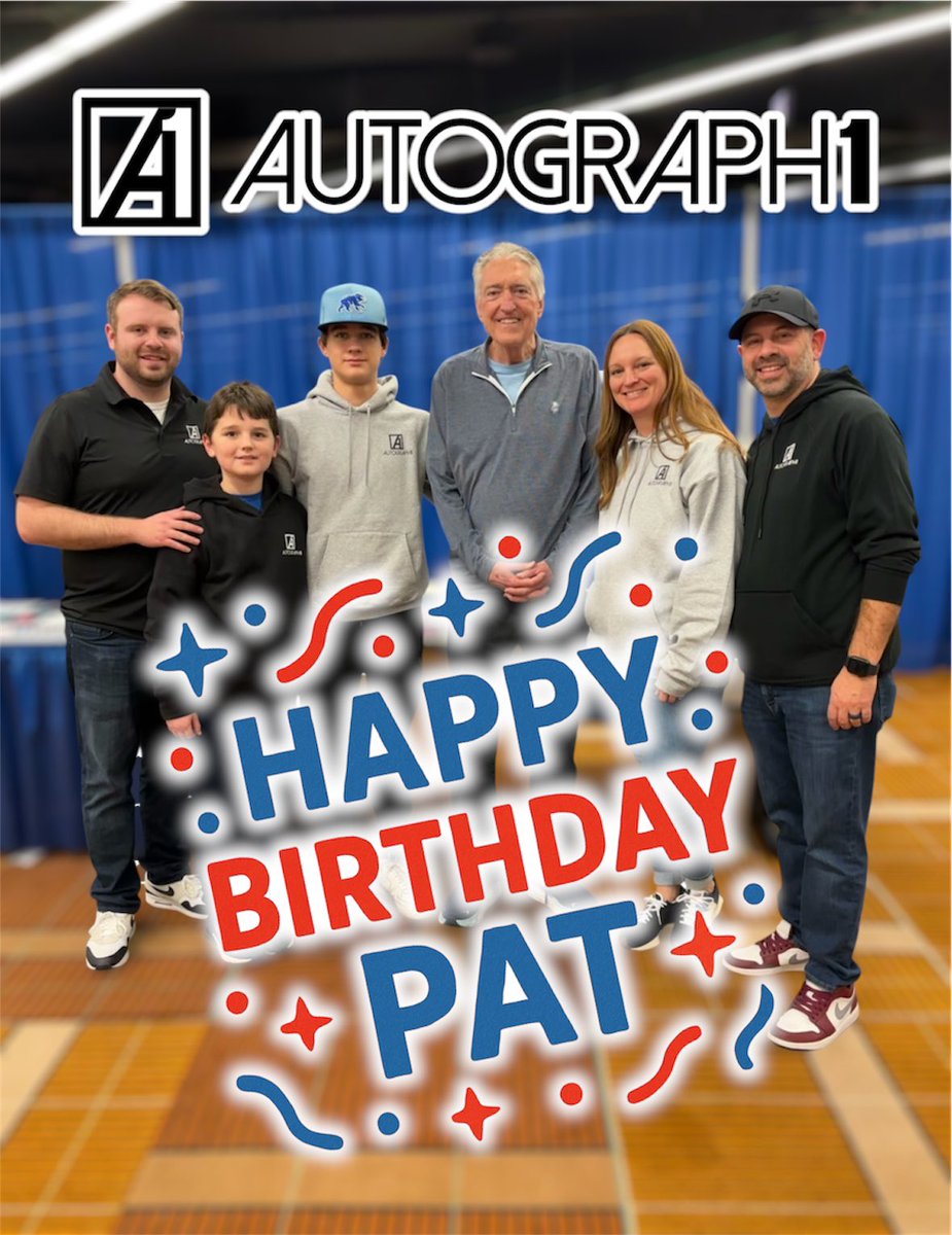 AUTOGRAPH1 (@autgrf1) on Twitter photo Happy Birthday to our client and friend, the voice of the #Cubs, Pat Hughes! š <a href="/AUTGRF1/">AUTOGRAPH1</a> Happy Birthday to our client and friend, the voice of the #Cubs, Pat Hughes! š <a href="/AUTGRF1/">AUTOGRAPH1</a>