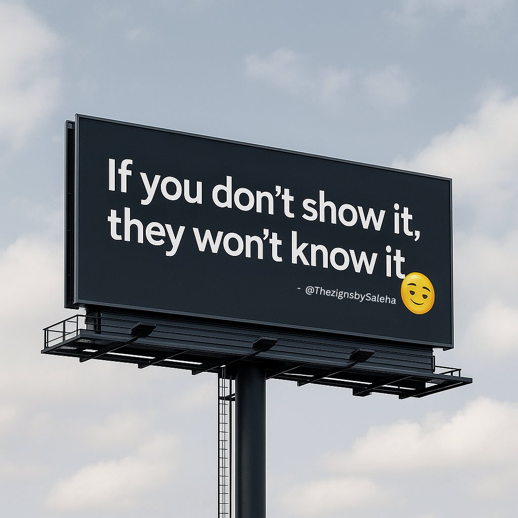 Thezigns_Saleha's tweet photo. Advertise #billboards 😏@oneminutebriefs  #ombles #ombtns #advertisement #creativity #ads #funads #marketing #visualmarketing https://t.co/Sxmu60YzXr