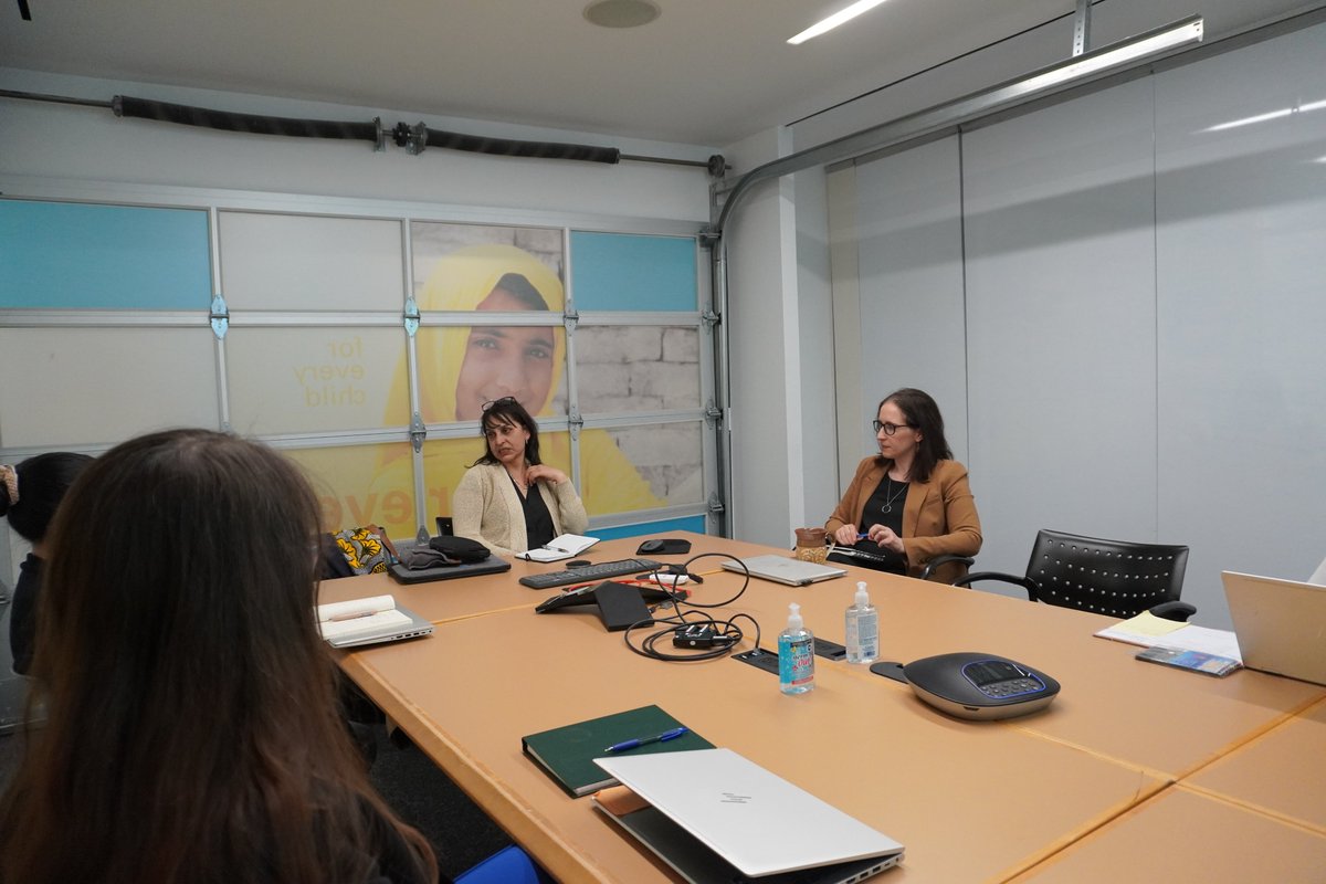 UNICEF Canada (@unicefcanada) on Twitter photo (1/2) Anurita Bains, Associate Director for <a href="/unicef_aids/">UNICEF HIV & AIDS</a>, joined us at our #Toronto office for a day of thoughtful discussion and shared purpose.
She highlighted UNICEF’s drive to end AIDS among children, adolescents, and pregnant women and why we must keep pushing for progress. (1/2) Anurita Bains, Associate Director for <a href="/unicef_aids/">UNICEF HIV & AIDS</a>, joined us at our #Toronto office for a day of thoughtful discussion and shared purpose.
She highlighted UNICEF’s drive to end AIDS among children, adolescents, and pregnant women and why we must keep pushing for progress.