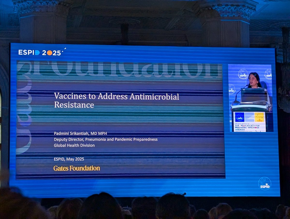 Vaccines to address antimicrobial resistance?
#ESPID2025