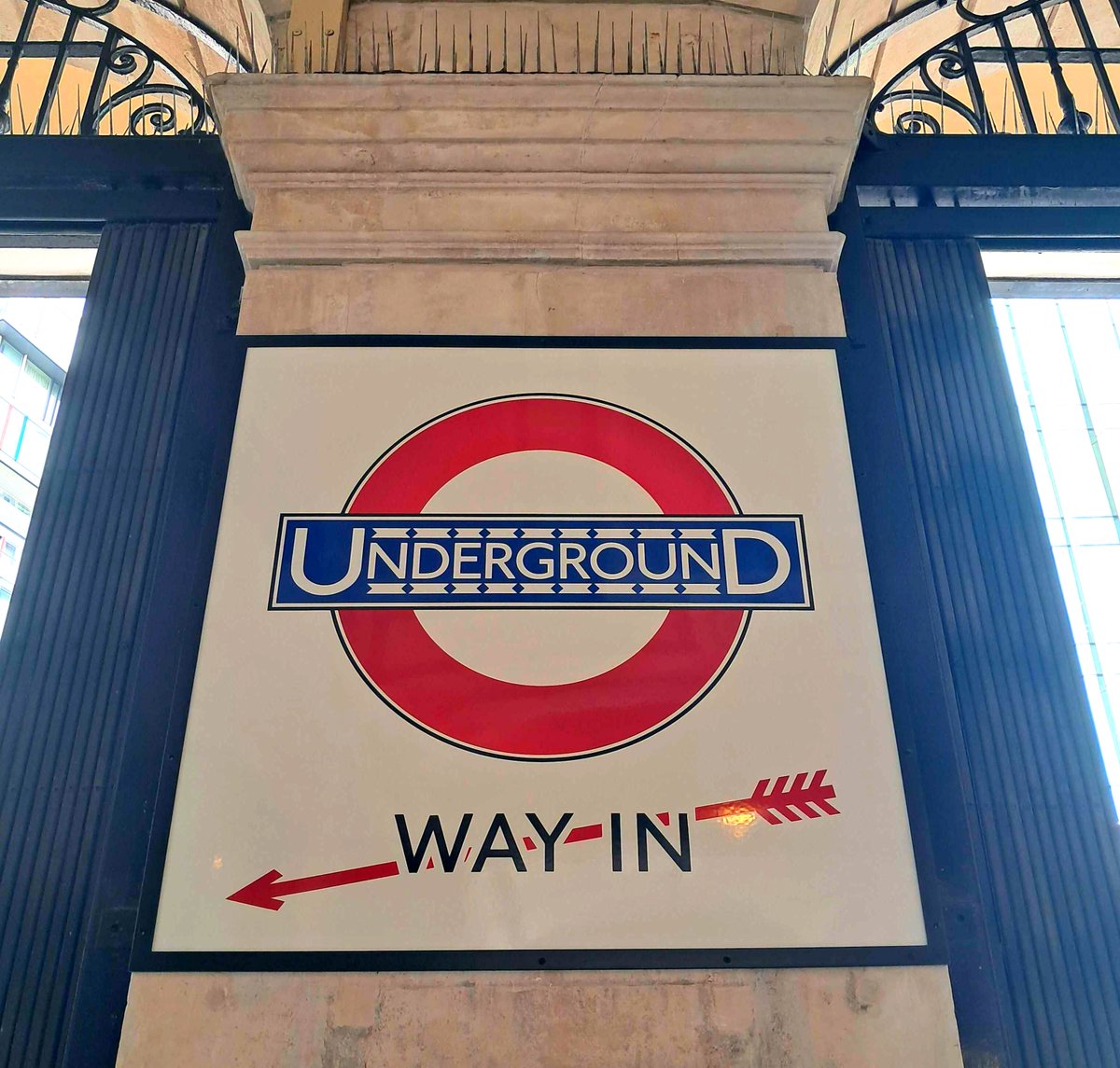 Can never resist snapping a pic of this sign when we're wandering through Victoria. What's your favourite sign in a London station?