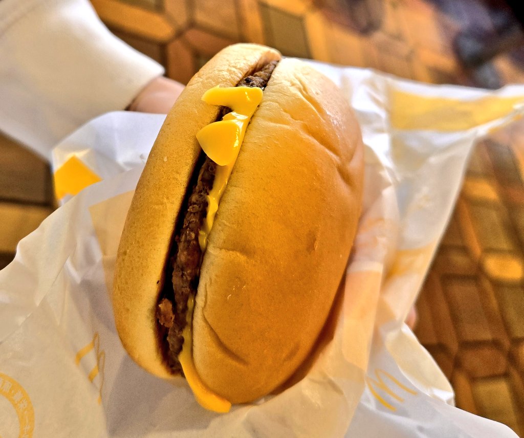 ちーずばーがー(やさいぬき)