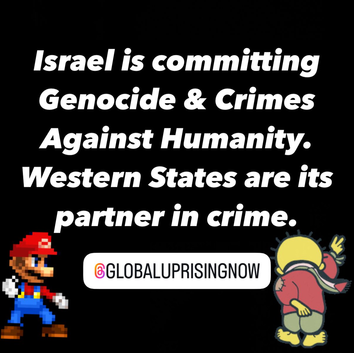 Global Uprising Nowโ๏ธ๐๐๐๏ธ๐ฅ๐ข๐ชง (@globaluprising8) on Twitter photo WE DEMAND accountability now! For <a href="/Israel/">Israel ืืฉืจืื</a> & all its partners in crime!
Yes, we talking about you <a href="/USUN/">U.S. Mission to the UN</a>, <a href="/UKUN_NewYork/">UK at the UN ๐ฌ๐ง๐บ๐ณ</a>, <a href="/franceonu/">La France ร l'ONU ๐ซ๐ท๐บ๐ณ</a>, <a href="/GermanyUN/">Germany in the United Nations</a> & others.
Itโs time to uphold the law & your charter <a href="/UN/">United Nations</a> <a href="/antonioguterres/">Antรณnio Guterres</a>.
STOP THIS MADNESS NOW ๐ #StopGenocideNow #Standup4Humanity WE DEMAND accountability now! For <a href="/Israel/">Israel ืืฉืจืื</a> & all its partners in crime!
Yes, we talking about you <a href="/USUN/">U.S. Mission to the UN</a>, <a href="/UKUN_NewYork/">UK at the UN ๐ฌ๐ง๐บ๐ณ</a>, <a href="/franceonu/">La France ร l'ONU ๐ซ๐ท๐บ๐ณ</a>, <a href="/GermanyUN/">Germany in the United Nations</a> & others.
Itโs time to uphold the law & your charter <a href="/UN/">United Nations</a> <a href="/antonioguterres/">Antรณnio Guterres</a>.
STOP THIS MADNESS NOW ๐ #StopGenocideNow #Standup4Humanity