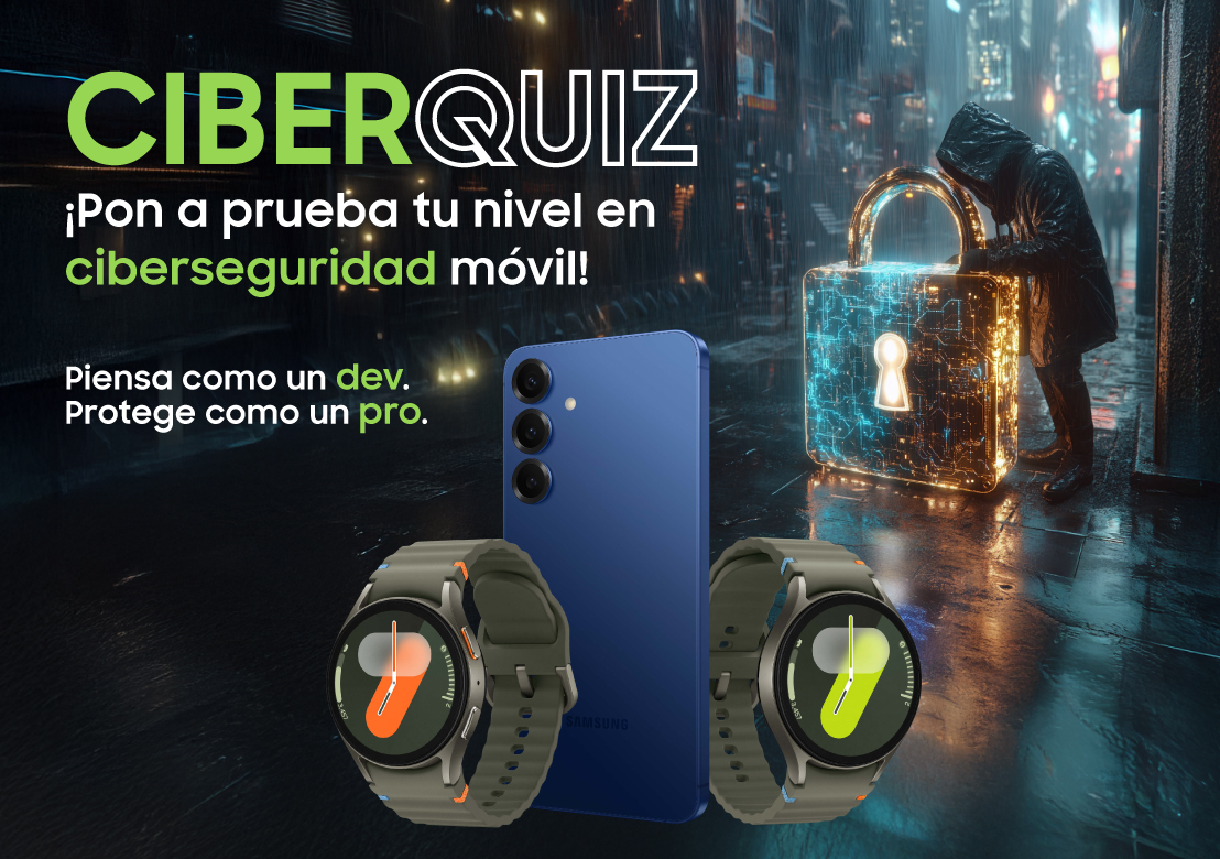 MoureDev's tweet photo. Participa en el CiberQuiz de #SamsungDevSpain, la comunidad para desarrolladores de @SamsungEspana y gana un Samsung Galaxy S25 y dos Galaxy Watch 7!
✅ Regístrate gratis en su comunidad
🗓️ Tienes hasta el 31/05
🌐 Para residentes en España
→ https://t.co/Jptv4uwte5
#publi https://t.co/Kdy9oM2DgB