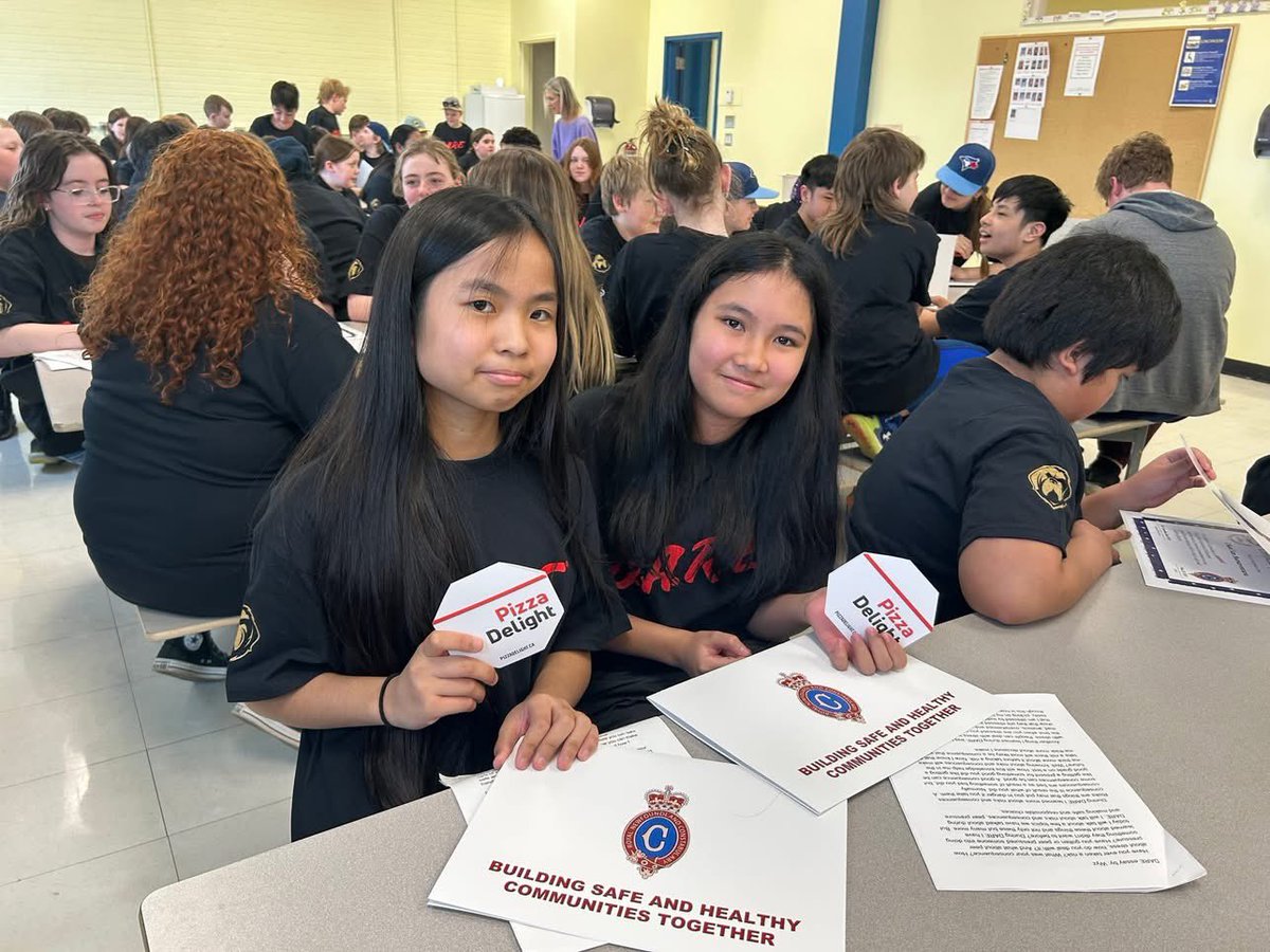 Our Grade 6 DARE graduation. Thank you Constable Butt for delivering this program to our school again this year.

<a href="/NLSchoolsCA/">NLSchools</a> <a href="/RNC_PoliceNL/">Royal Newfoundland Constabulary</a>